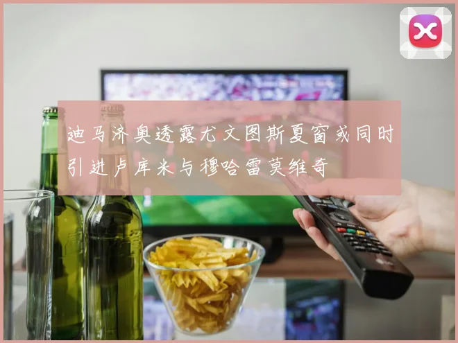 迪马济奥透露尤文图斯夏窗或同时引进卢库米与穆哈雷莫维奇